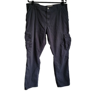 Men's Wrangler Cargo Pants Size 38x30 Black
